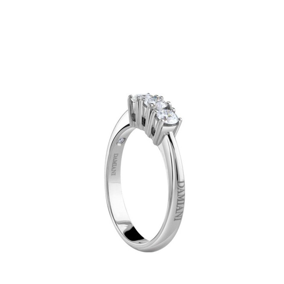 Idee Regalo damiani | Anello Trilogy Damiani Luce Ct. 0,45