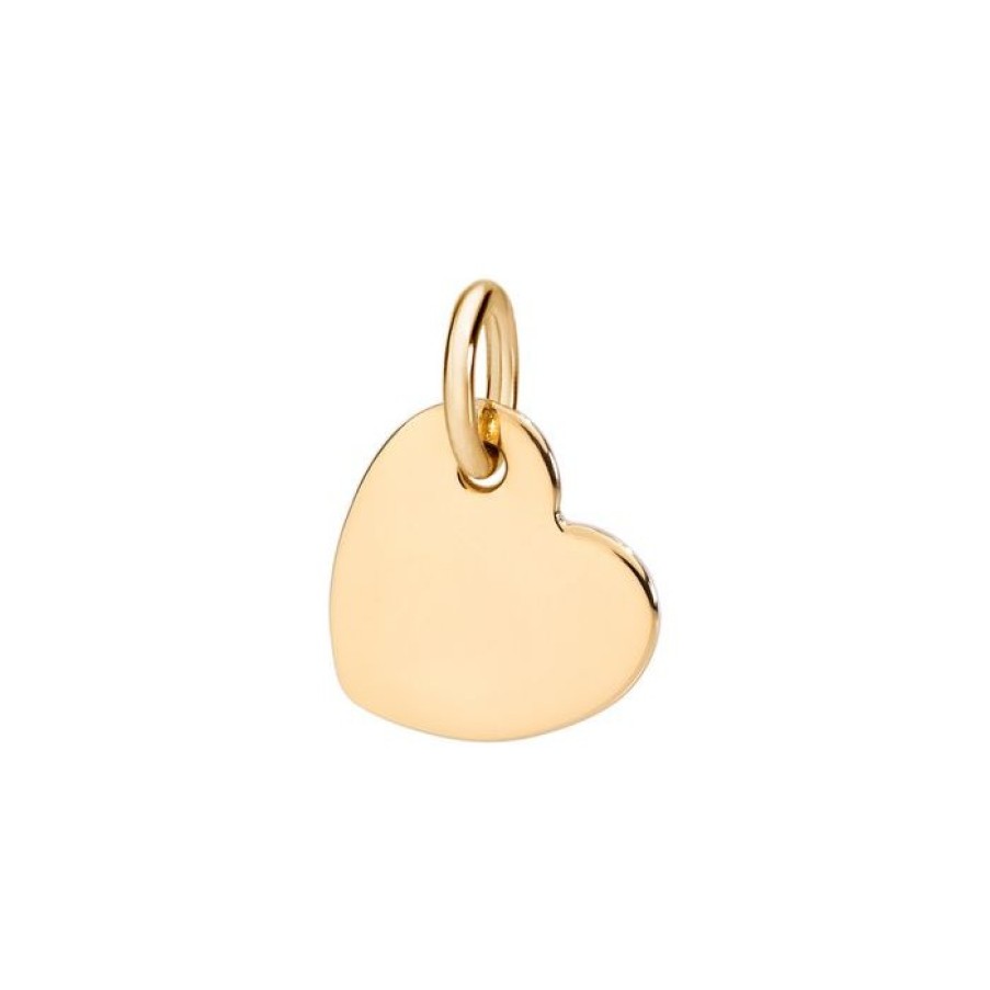 Ciondoli dodo | Ciondolo Cuore Oro Giallo 18Ct