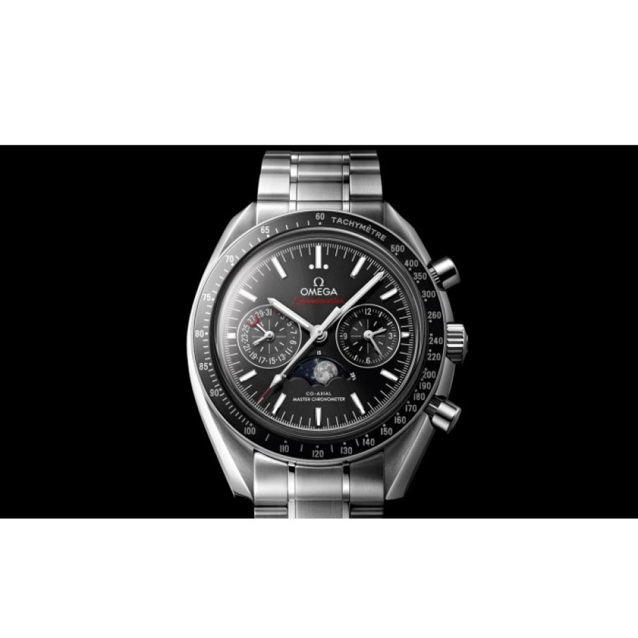 Idee Regalo omega | Moonwatch Omega Co-Axial Master Chronometer Moonphase Chronograph 44,25 Mm