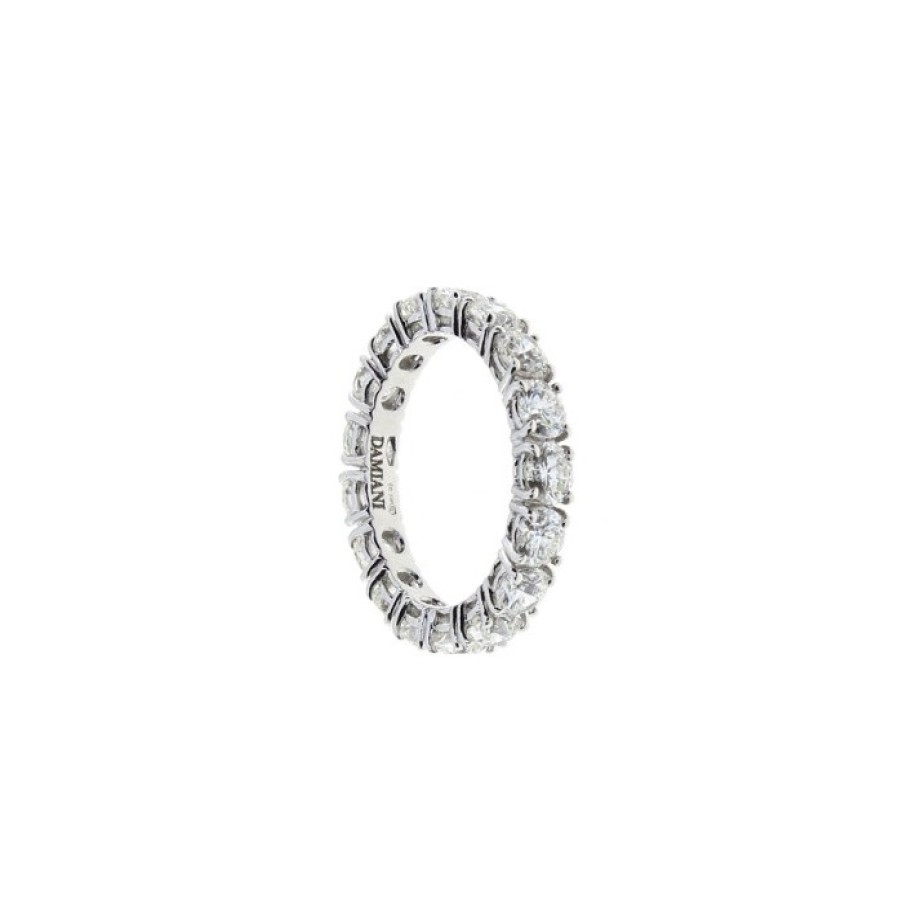 Idee Regalo damiani | Anello Damiani Eternity Oro Bianco E Diamanti Scelgo Te Ct.1,30