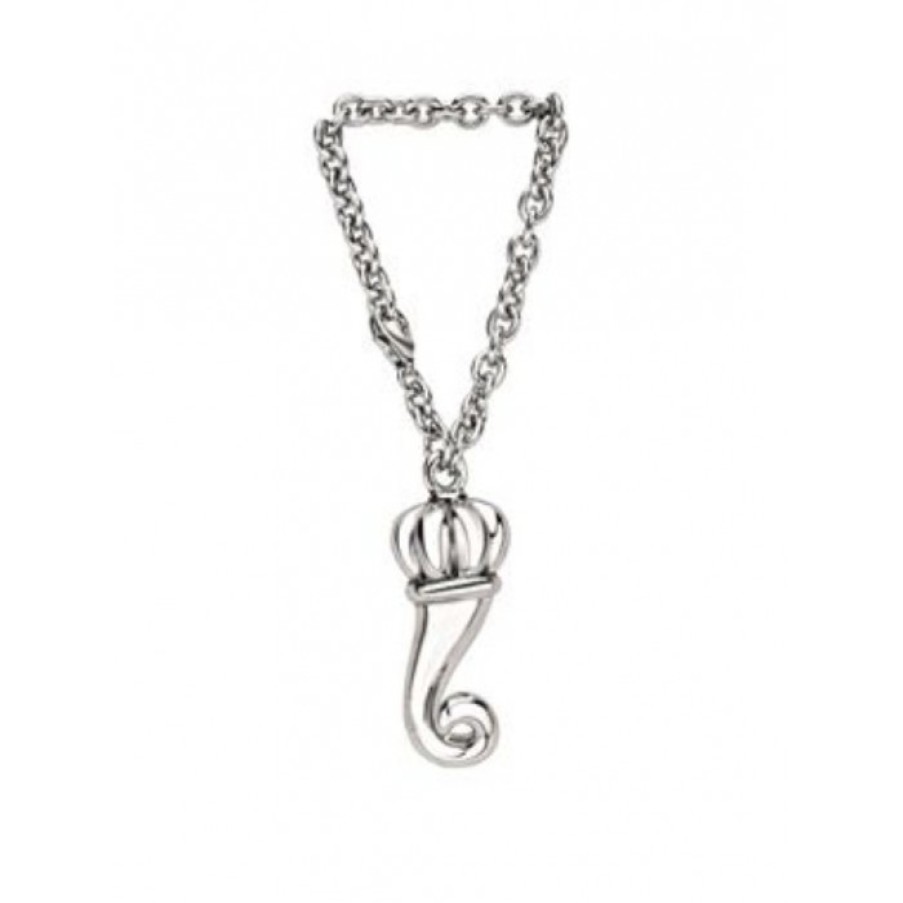 Idee Regalo chantecler | Portachiavi Cornetto In Argento