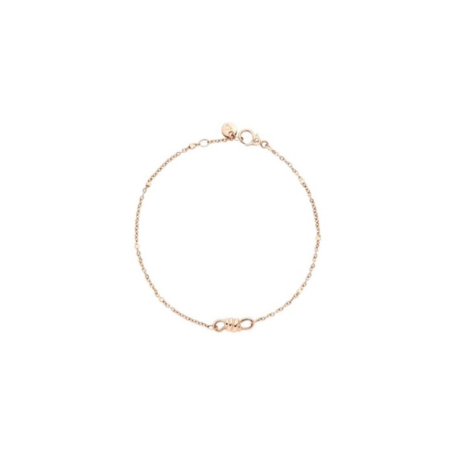 Idee Regalo dodo | Bracciale Mini Nodo Oro Rosa Dodo