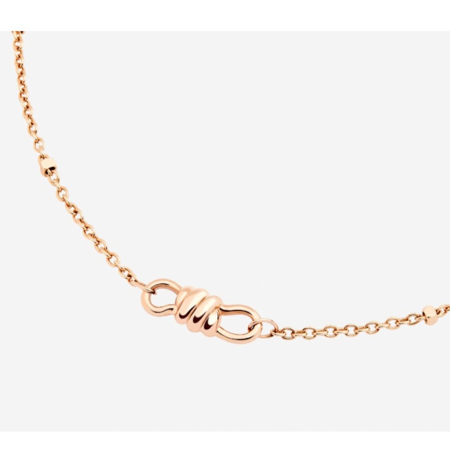 Idee Regalo dodo | Bracciale Mini Nodo Oro Rosa Dodo