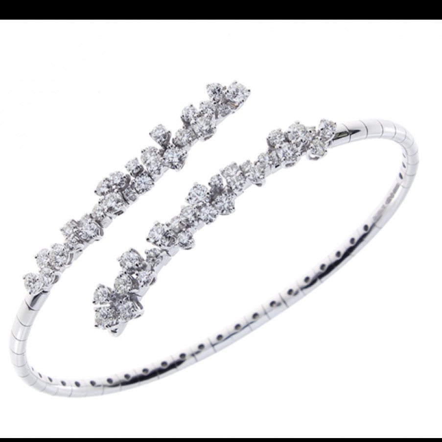 Idee Regalo damiani | Bracciale Damiani Mimosa Con Diamanti