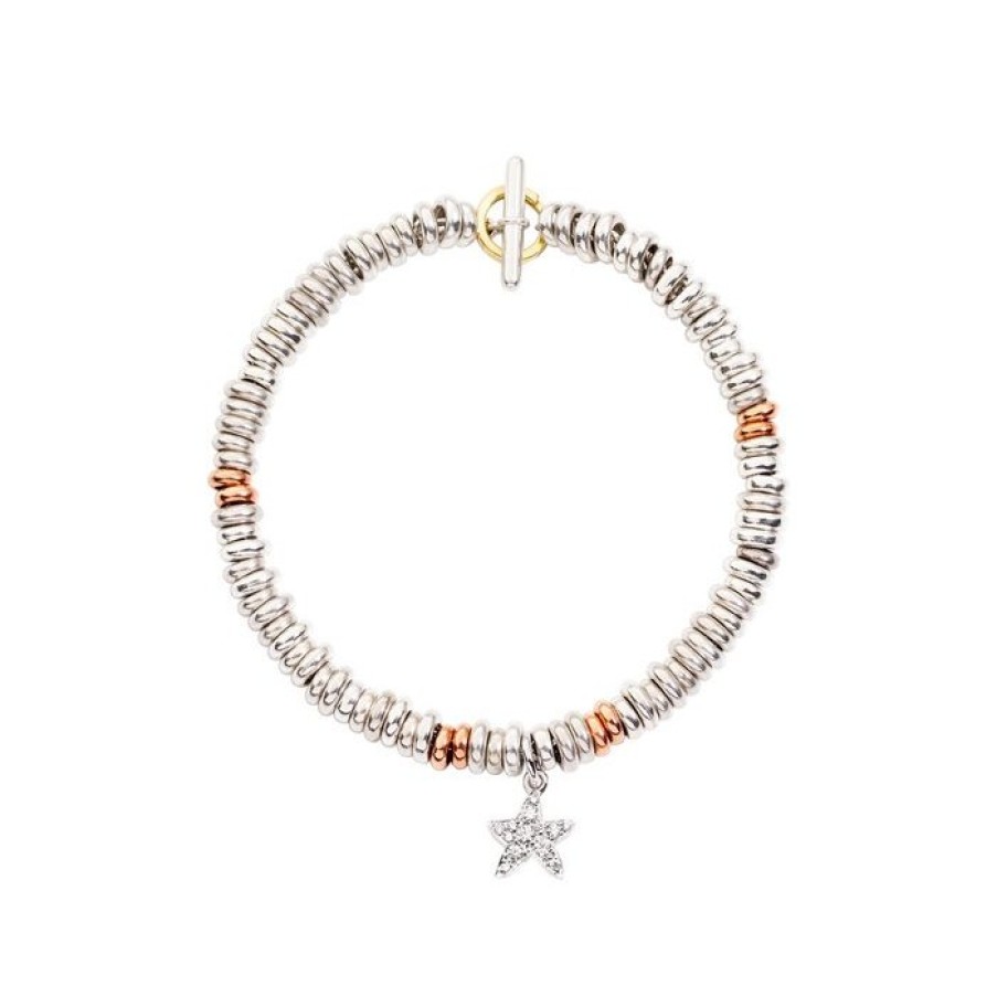 Idee Regalo dodo | Bracciale Rondelle Con Stellina