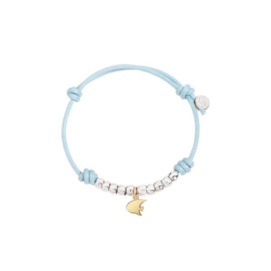 Idee Regalo dodo | Bracciale Con Granelli E Pesce Angelo