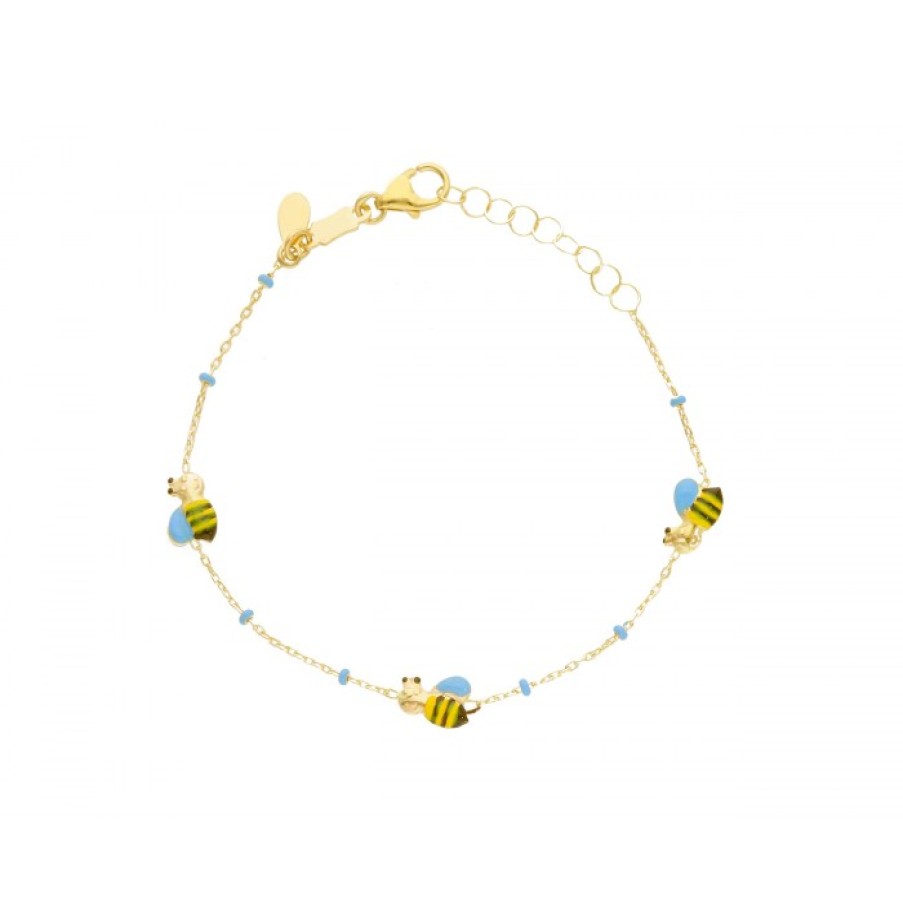 Idee Regalo callegaro1964 | Bracciale In Oro Giallo E Smalti