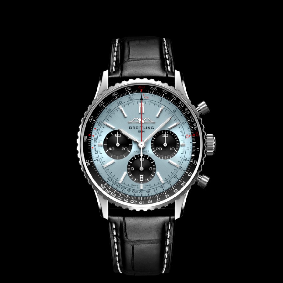 Idee Regalo breitling | Navitimer B01 Chronograph 43 - Blu Ghiaccio