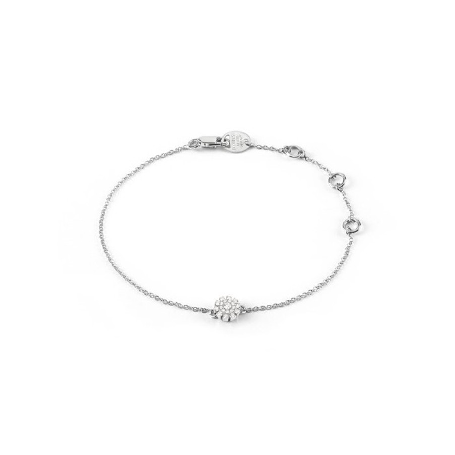 Idee Regalo damiani | Bracciale Damiani Margherita In Oro Bianco Con Diamanti