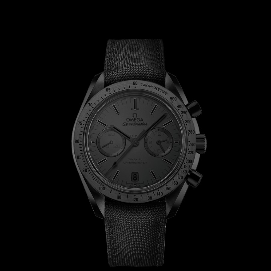 Idee Regalo omega | Moonwatch Omega Co‑Axial Chronograph 44,25 Mm "Dark Side Of The Moon" Black Black