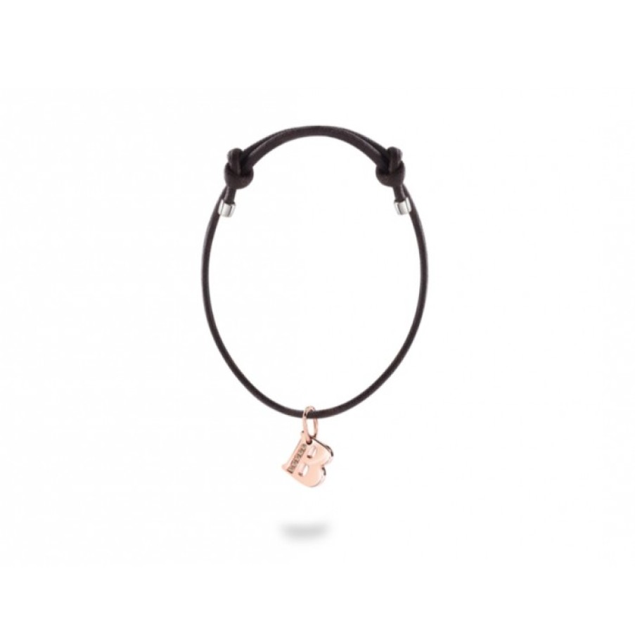 Idee Regalo damiani | Bracciale Con Charm Lettera B E Diamanti