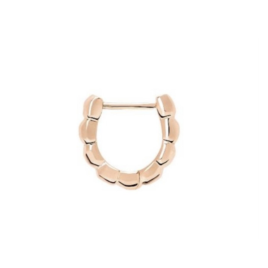 Idee Regalo dodo | Orecchino Granelli Oro Rosa 9K