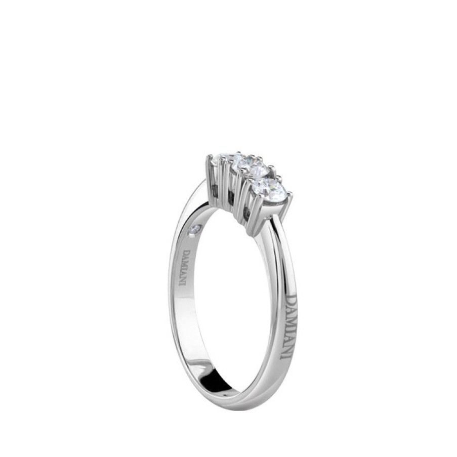 Idee Regalo damiani | Anello Trilogy Damiani Ct. 0,45