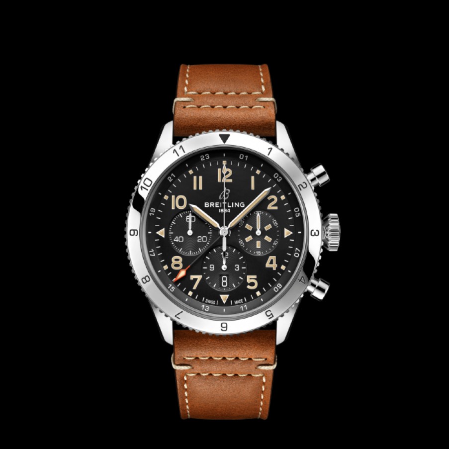 Idee Regalo breitling | Super Avi B04 Chronograph Gmt 46 P-51 Mustang