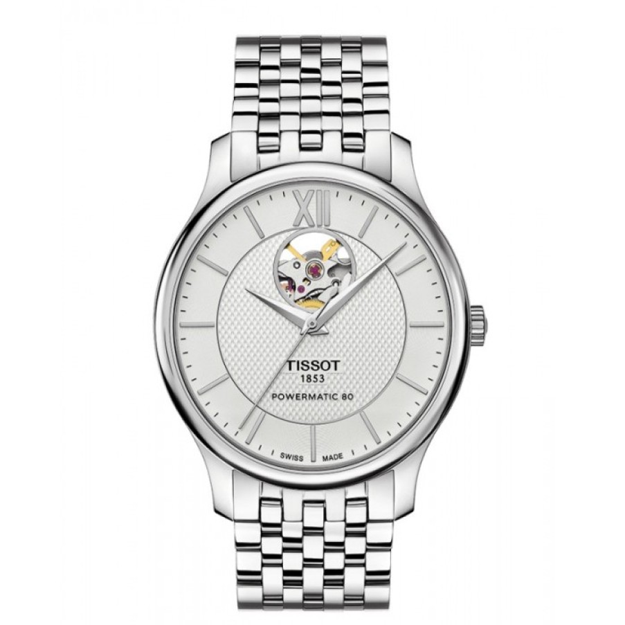 Idee Regalo tissot | Tissot Tradition Automatic Open Heart