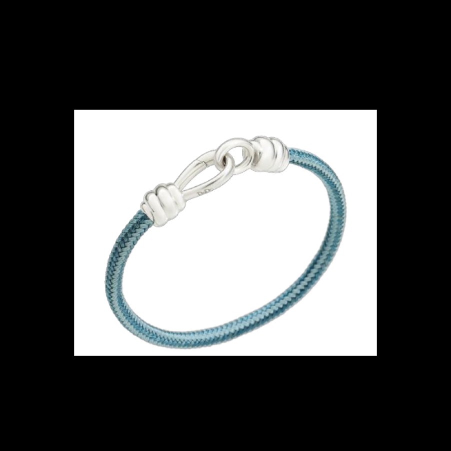 Bracciali dodo | Bracciale Nodo Con Cordino Nautico Azzurro