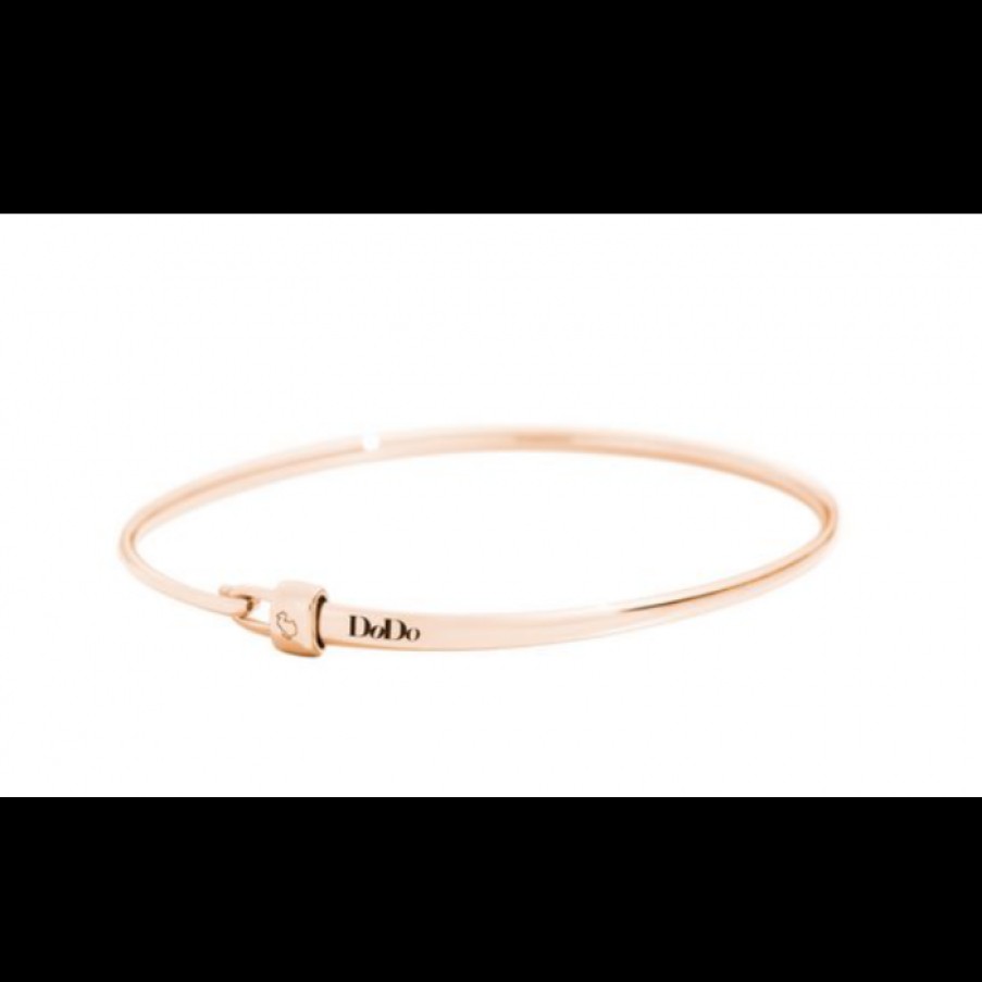 Idee Regalo dodo | Bracciale Bangle Oro Rosa Con Stopper