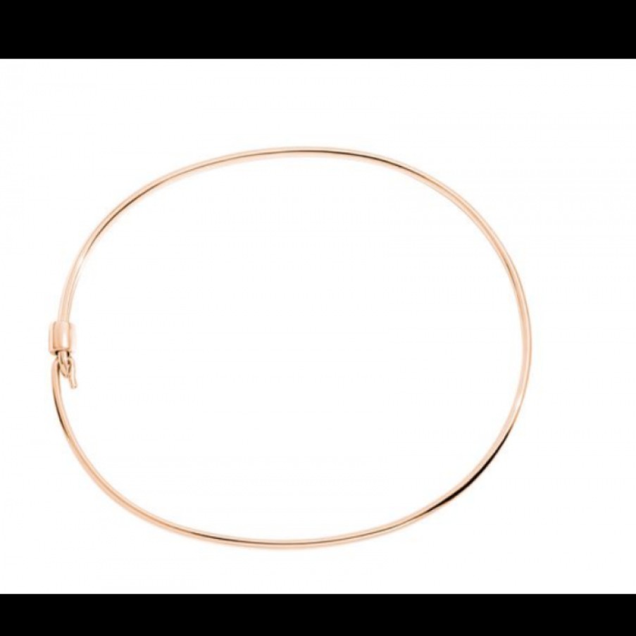 Idee Regalo dodo | Bracciale Bangle Oro Rosa Con Stopper