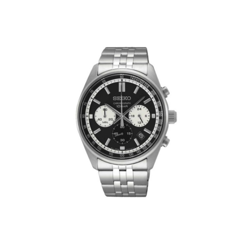 Idee Regalo seiko | Seiko Cronografo Neo Sport Nero Quarzo 41 Mm