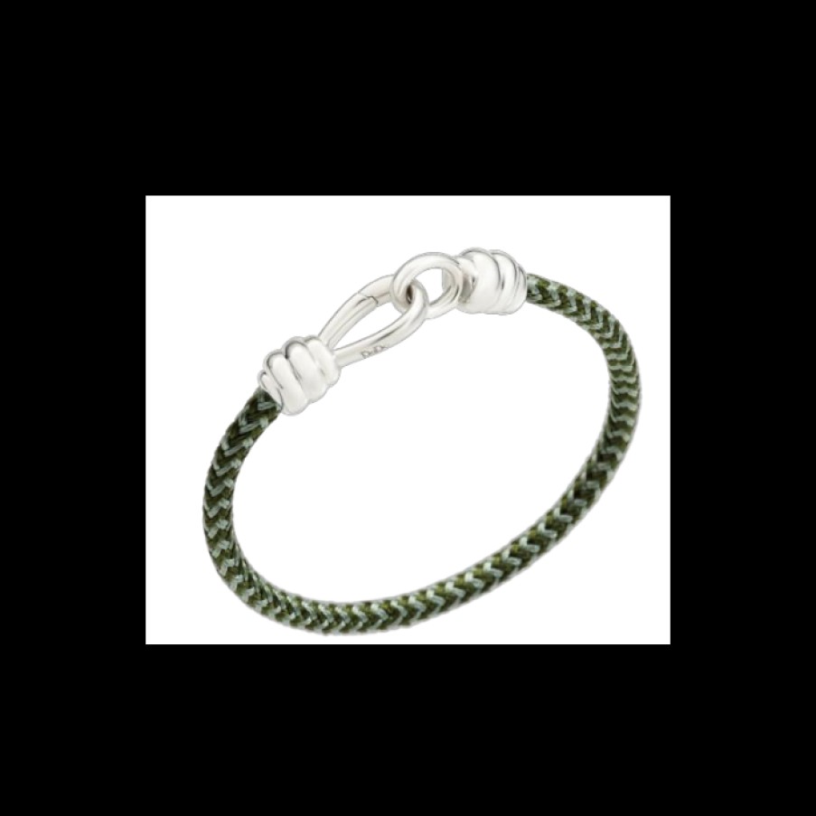 Bracciali dodo | Bracciale Nodo Con Cordino Nautico Verde