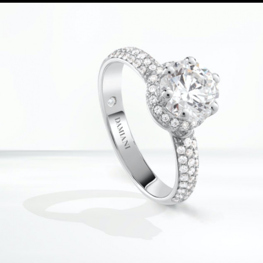 Idee Regalo damiani | Anello Damiani Minou Full Pave