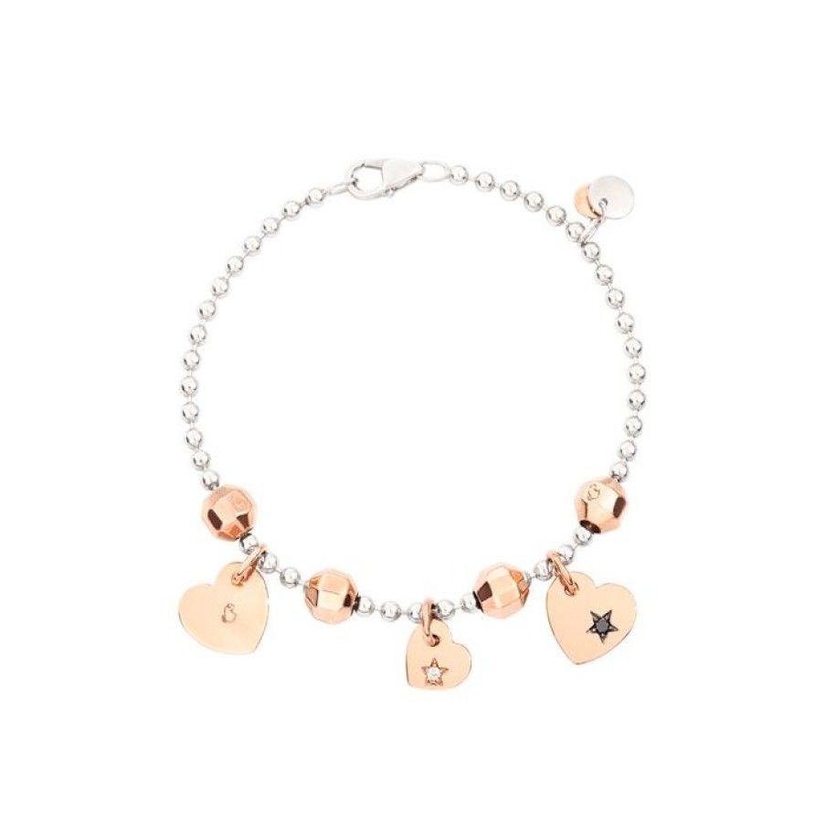 Idee Regalo dodo | Bracciale Bollicine Con Cuori