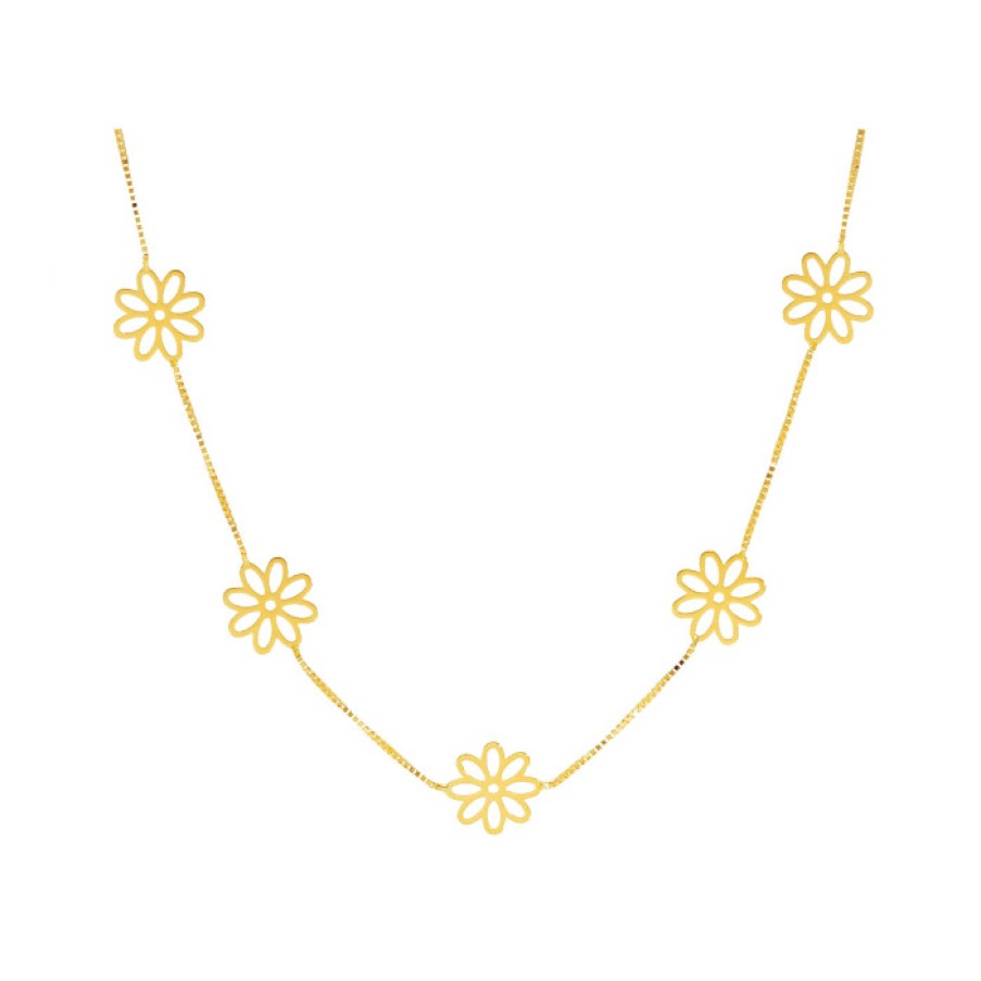 Collane callegaro1964 | Collana Fiori In Oro Giallo