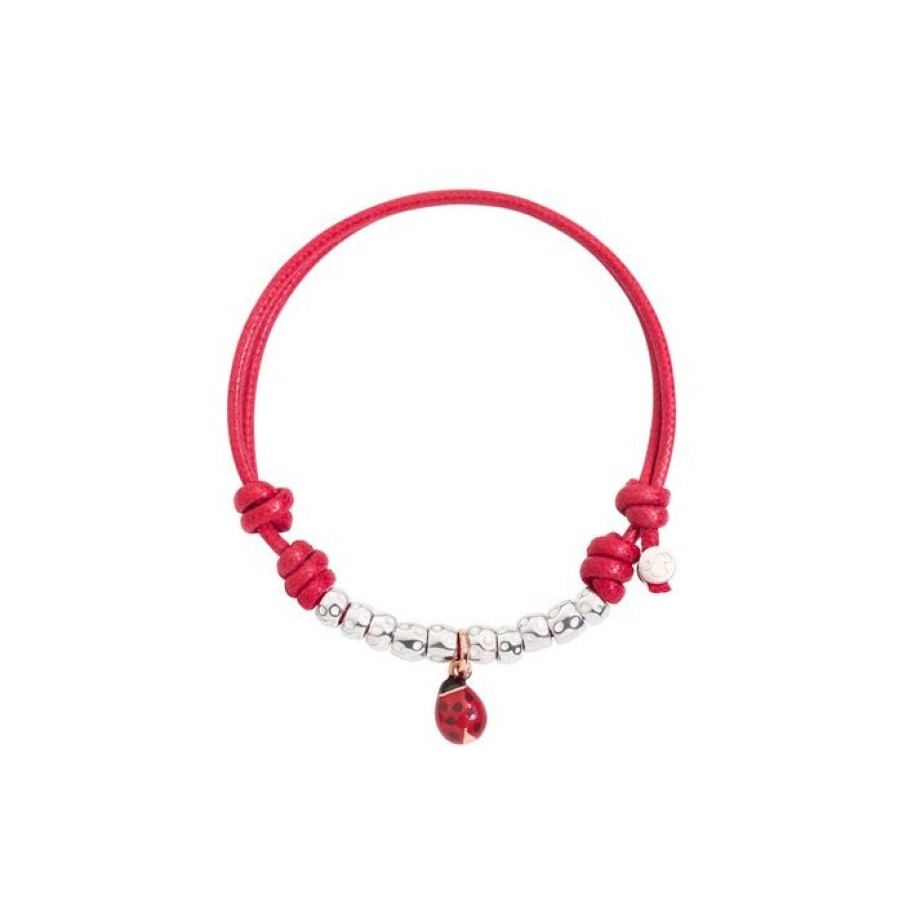 Idee Regalo dodo | Bracciale Cordino Coccinella