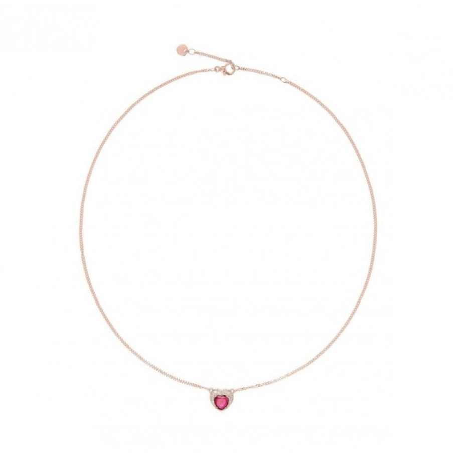 Idee Regalo dodo | Collana Cuore Oro Rosa