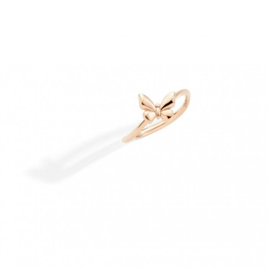 Idee Regalo dodo | Anello Farfalla Oro Rosa